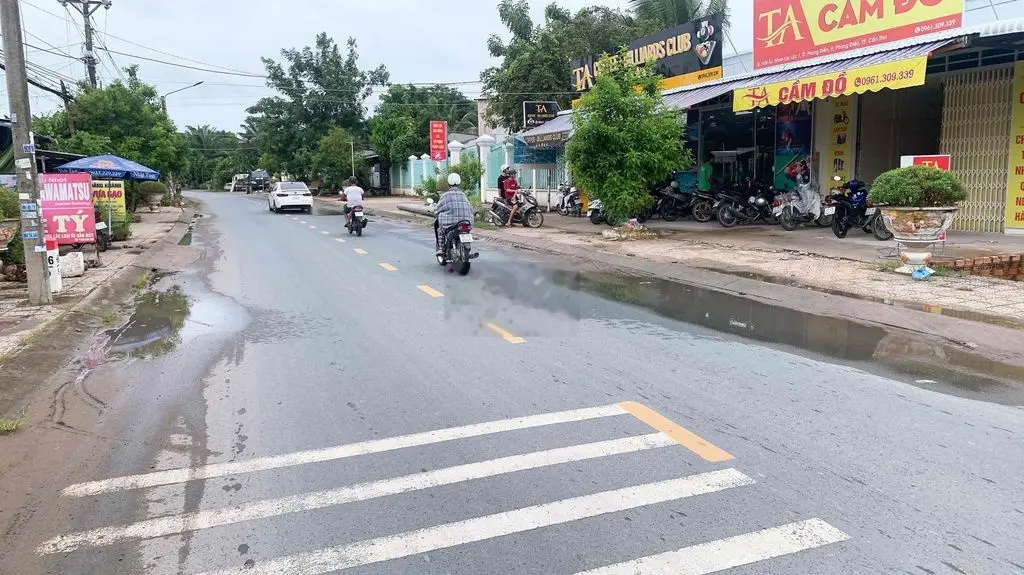 Bán đất và Kho, mặt tiền Lộ Vòng Cung, Phong Điền, TP Cần Thơ.
