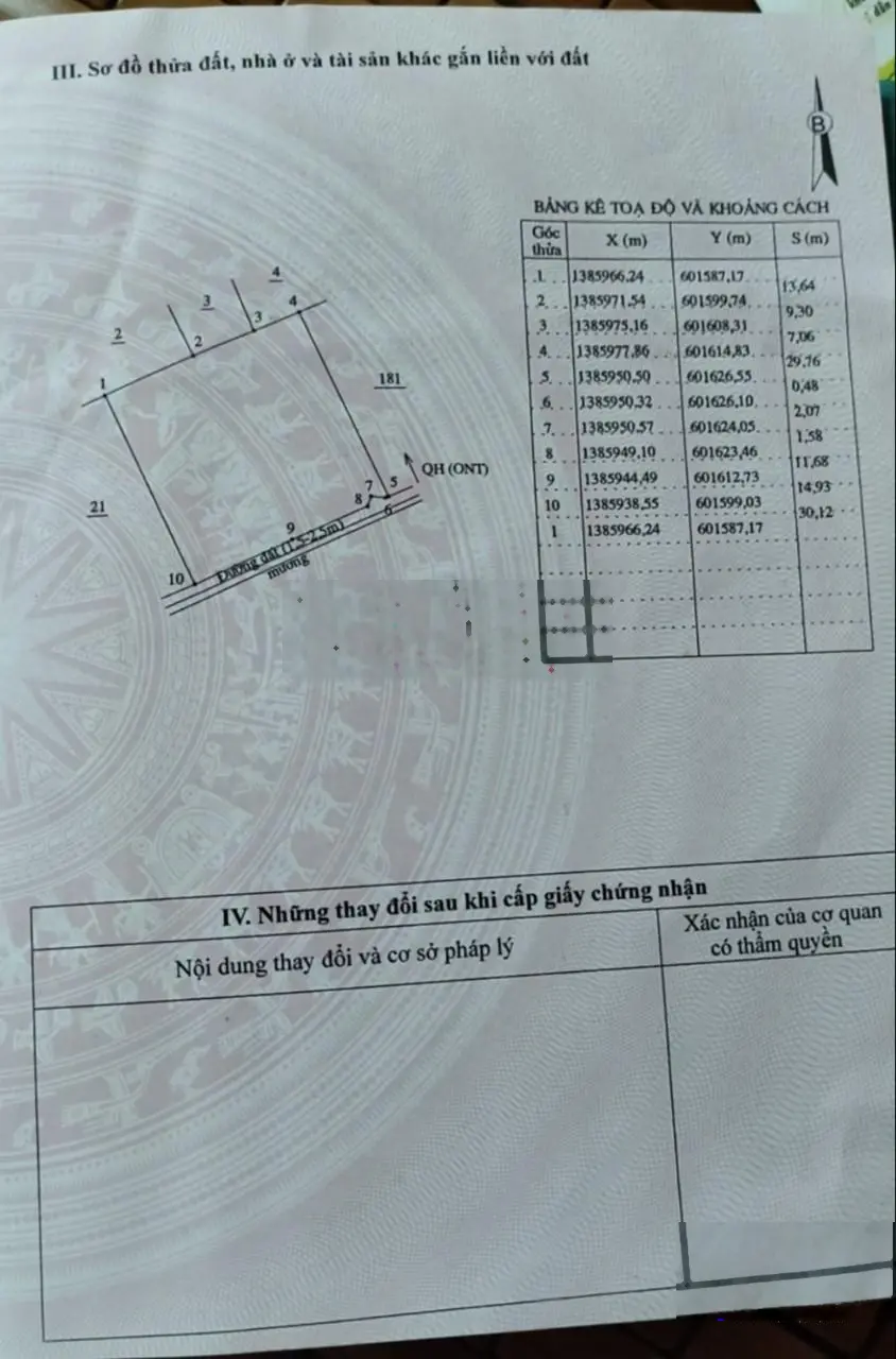 Bán đất 897.7m2 (ngang 30m), có 120m2 thổ cư