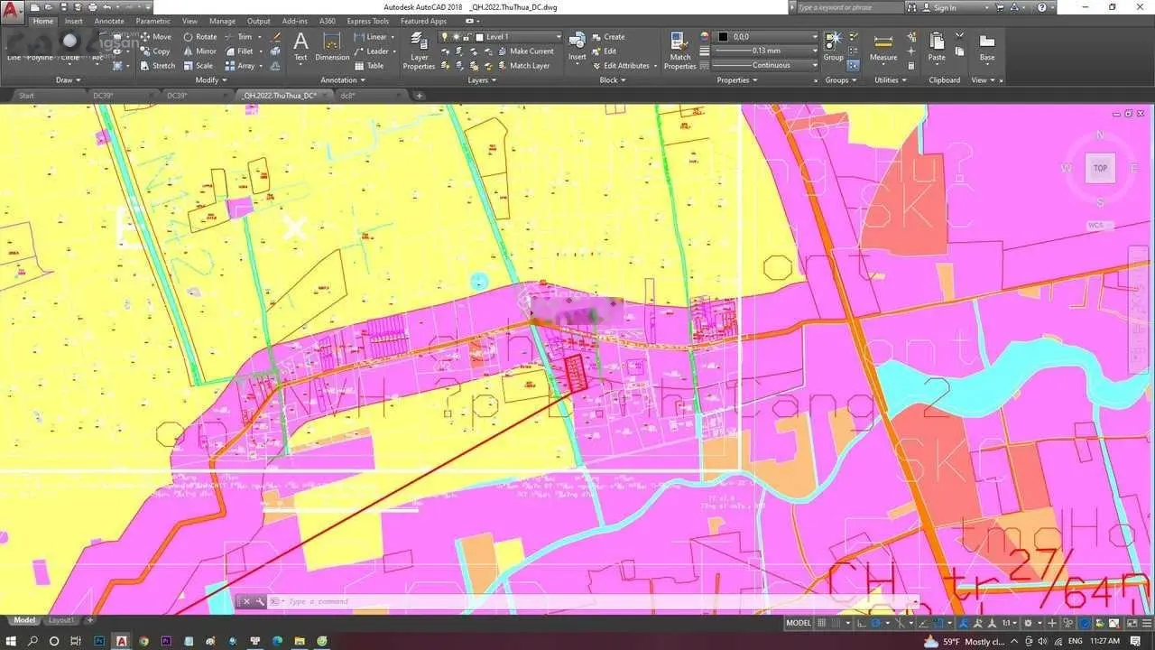 Chính chủ. Bán đất 100m2 sổ hồng. Cách vòng xoay lớn Tp Tân An 3km. Lô 766