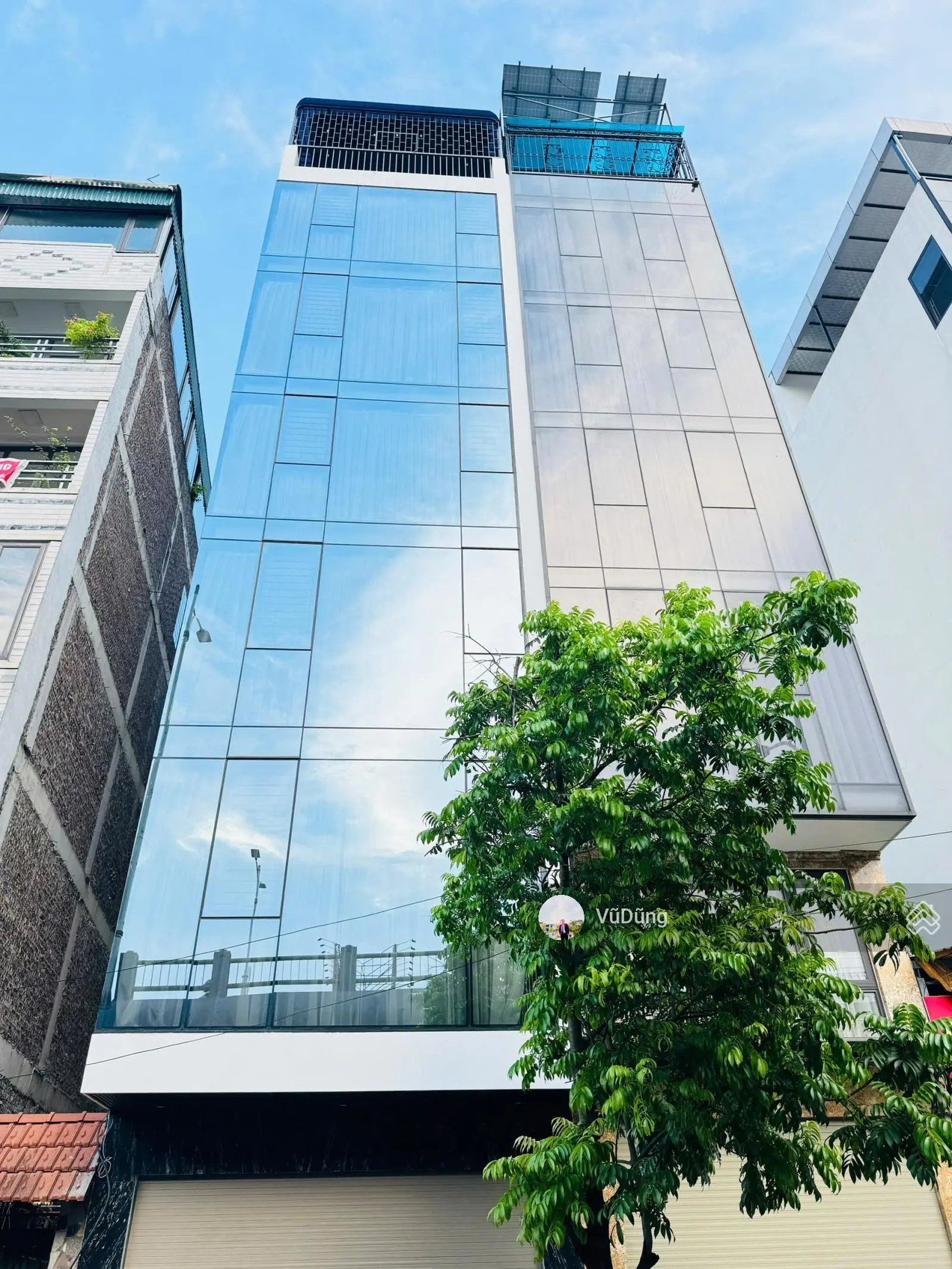 Bán nhà mặt phố Đàm Quang Trung, Long Biên, 52M2, 8 Tầng, MT4.6M, Vỉa hè, kinh doanh, full nội thất