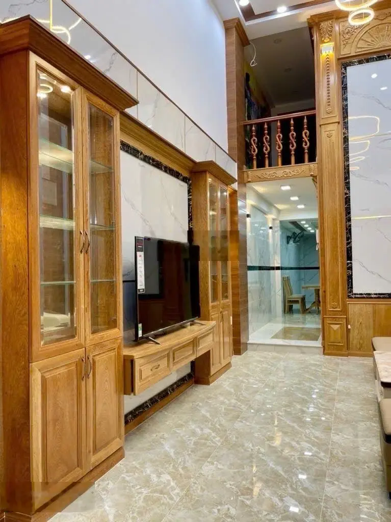 Nhà hẻm tải 7m thông Lê Đức Thọ Gò Vấp 6pn