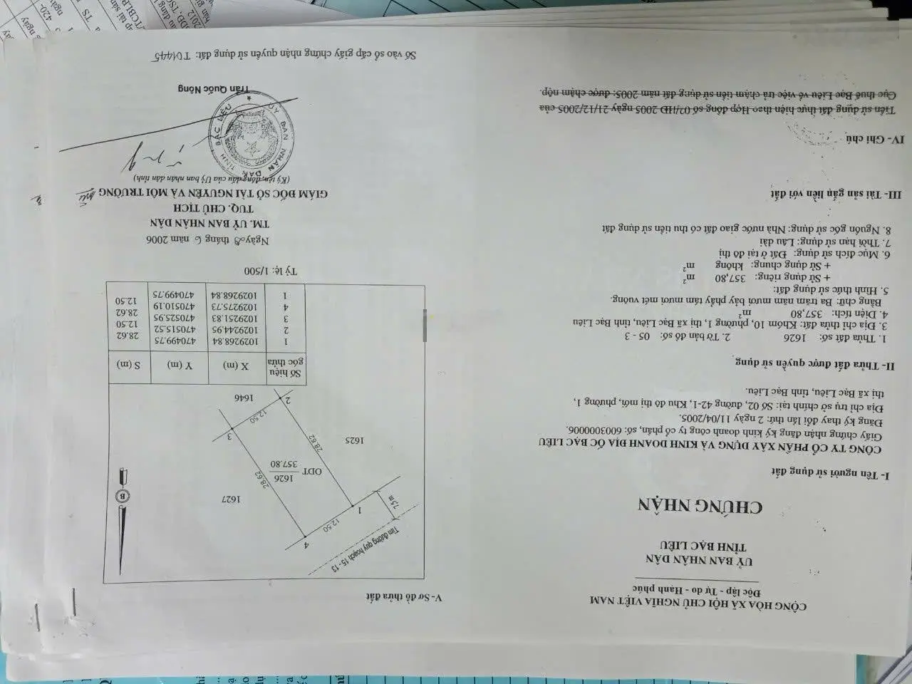 Cần tiền cho con du học Mỹ nên bán nhà mặt tiền đường Trần Quang Diệu Phường 1 thành phố Bạc Liêu