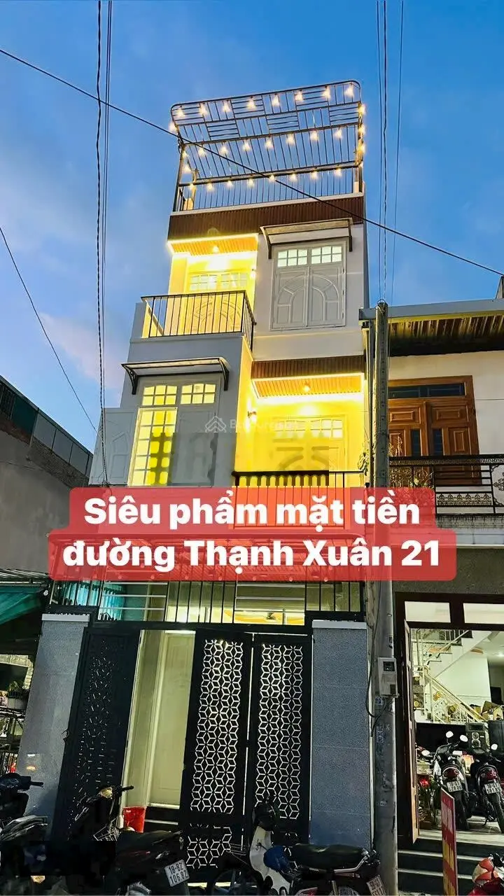 Cần Bán Nhà Mặt Tiền Thạnh Xuân 21 Quận 12 Thuận Tiện ở Kinh Doanh Mua Bán