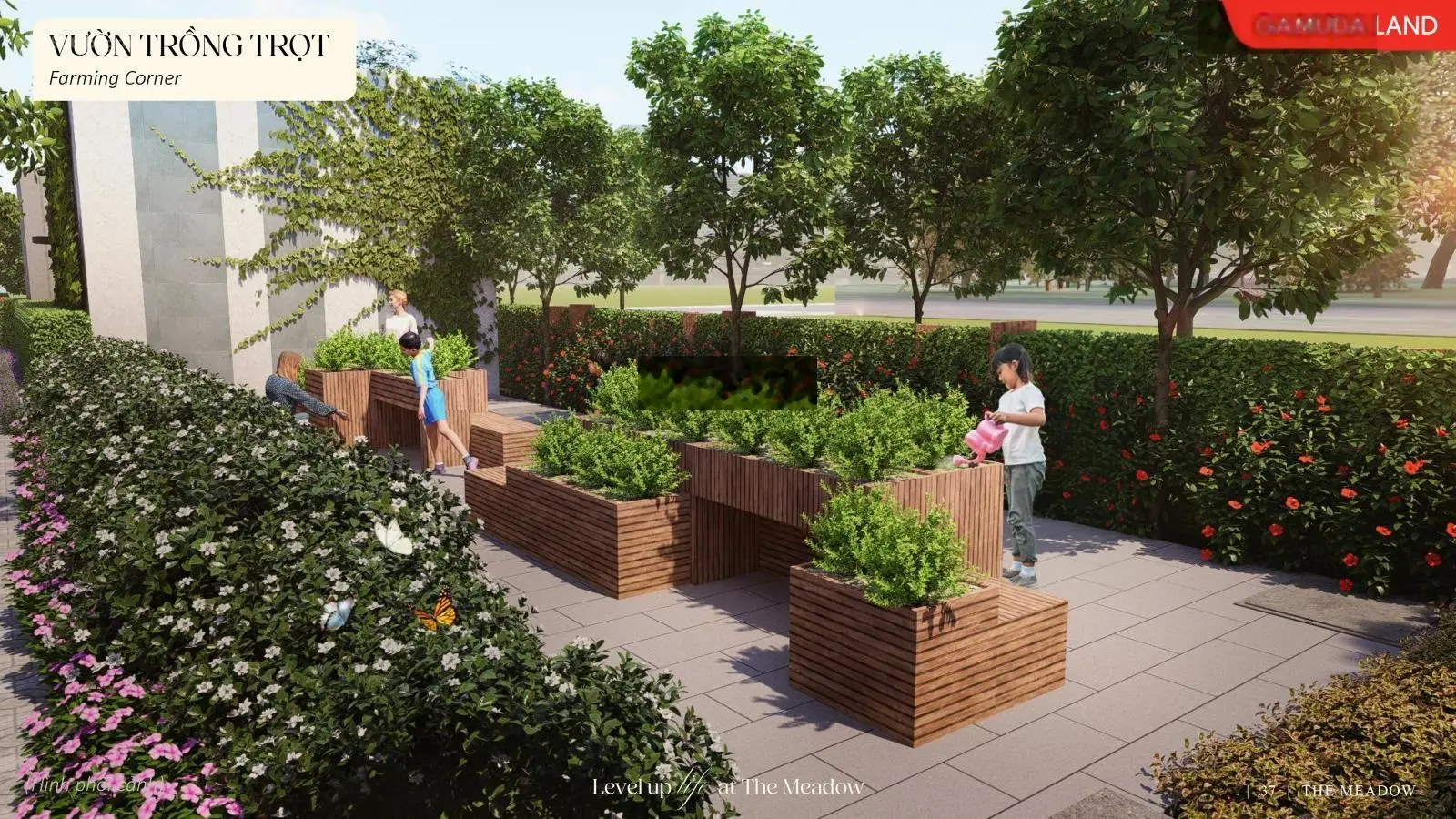 Khan hiếm với 212 căn nhà phố The Meadow, chiết khấu 500 triệu, có trường mầm non, hồ bơi, bảo vệ