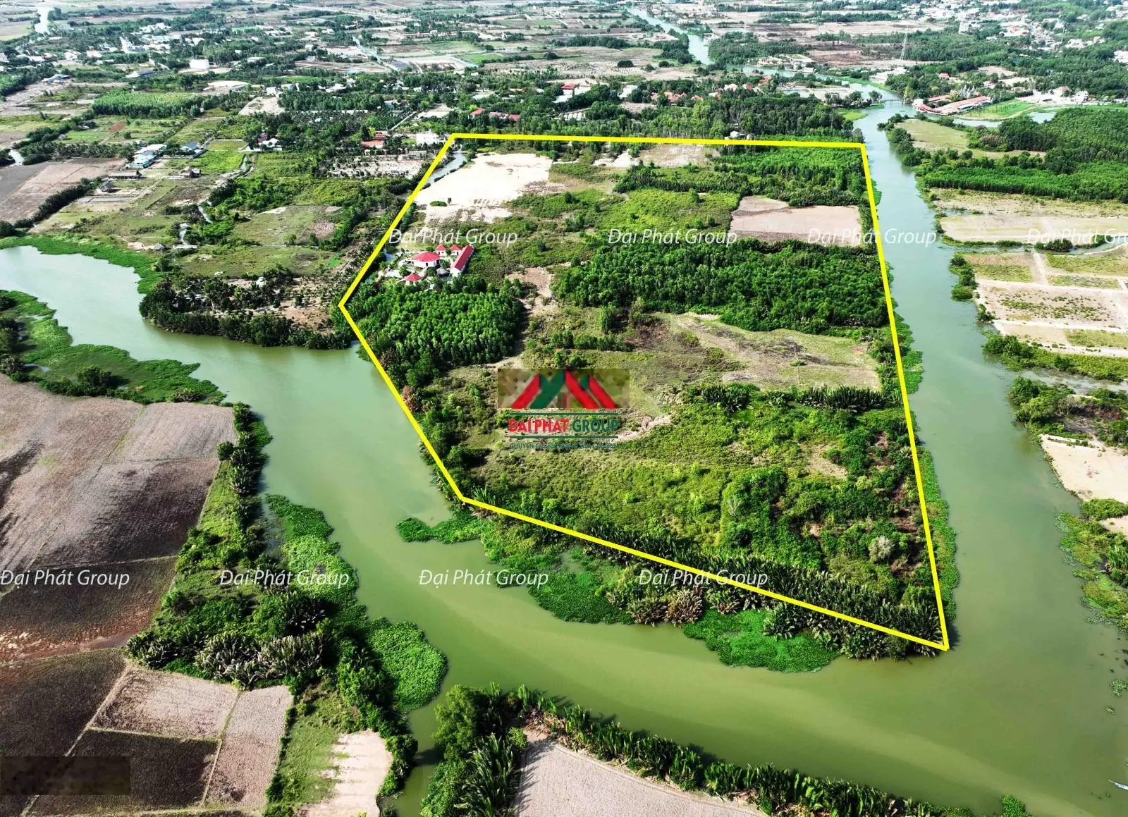 Quỷ đất hiếm 11.5ha đất ven sông xã Phú Đông - Huyện Nhơn Trạch - Đồng nai