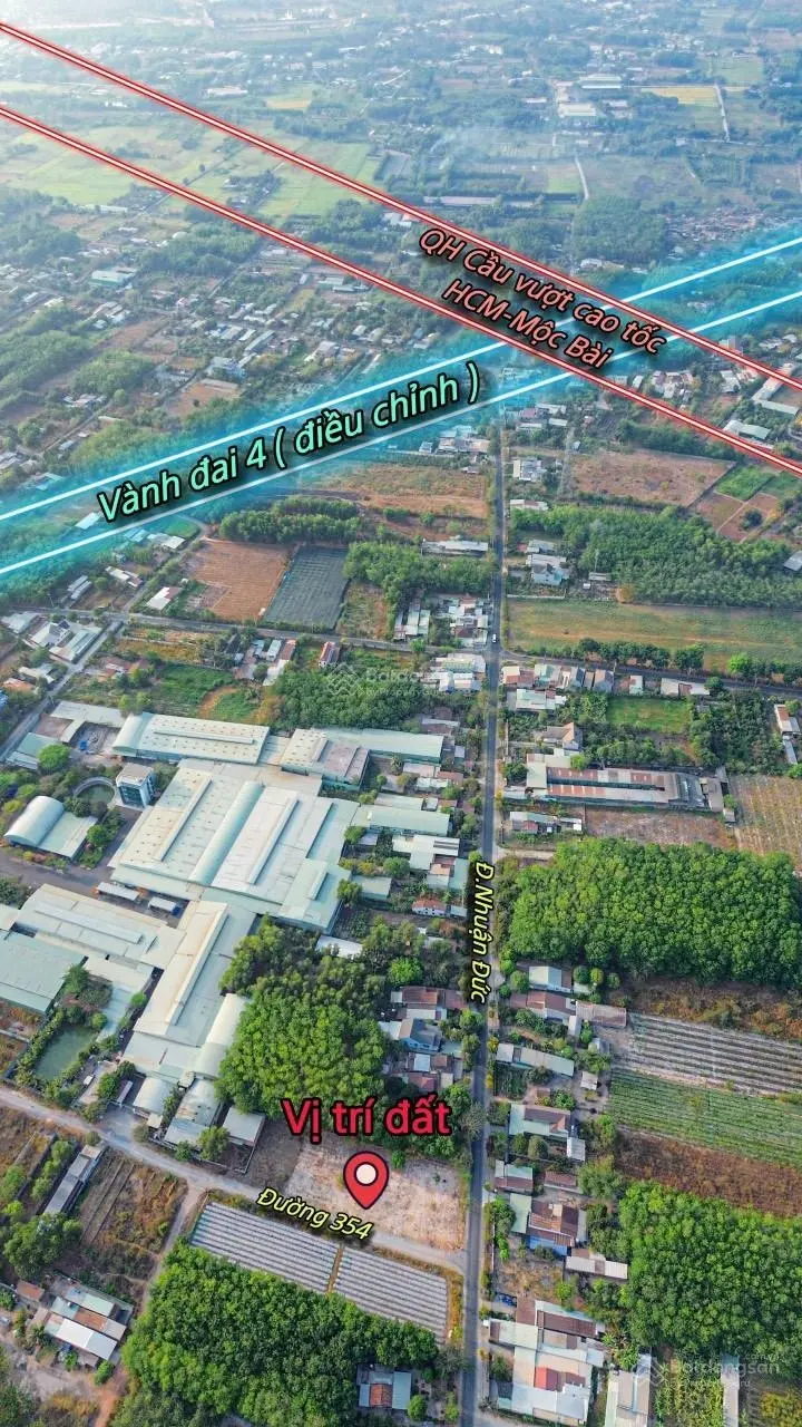 Bán lỗ mặt tiền đường Nhuận Đức thổ cư hoàn toàn vị trí đắc địa trung tâm hành chính xã