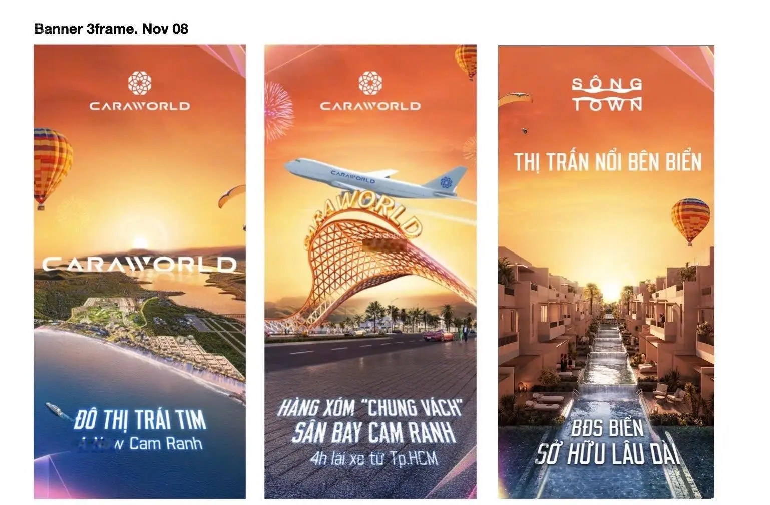 Dự án caraworld cam ranh mở bán phân khu thấp tầng cao cấp nhất siêu dự án đô thị biển 800ha