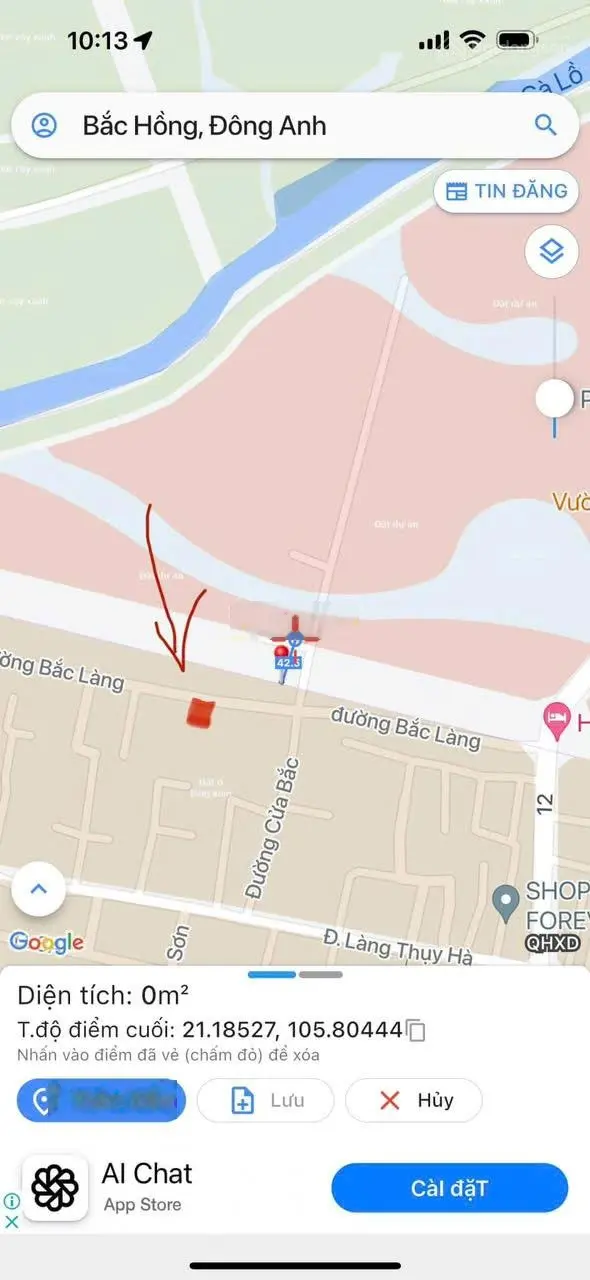Bán đất giá chỉ 69 triệu/m² tại Đông Anh, Hà Nội