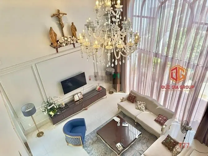 Nhà bán khu dân cư D2D đường Võ Thị Sáu 1 trệt 2 lầu 264m2 giá 23,5 tỷ