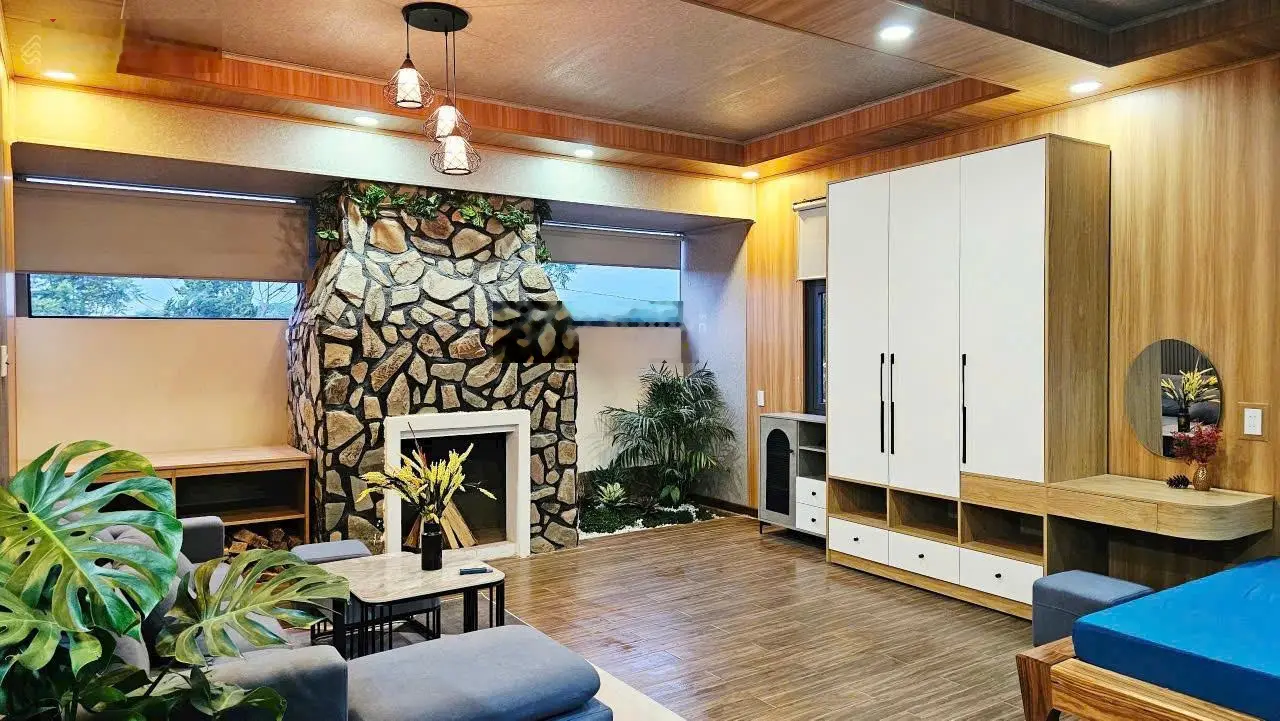 Biệt thự sân vườn DT 207m2, đường Măng Lin, view rừng thông, khu biệt thự sang trọng. Giá 6.3 tỷ