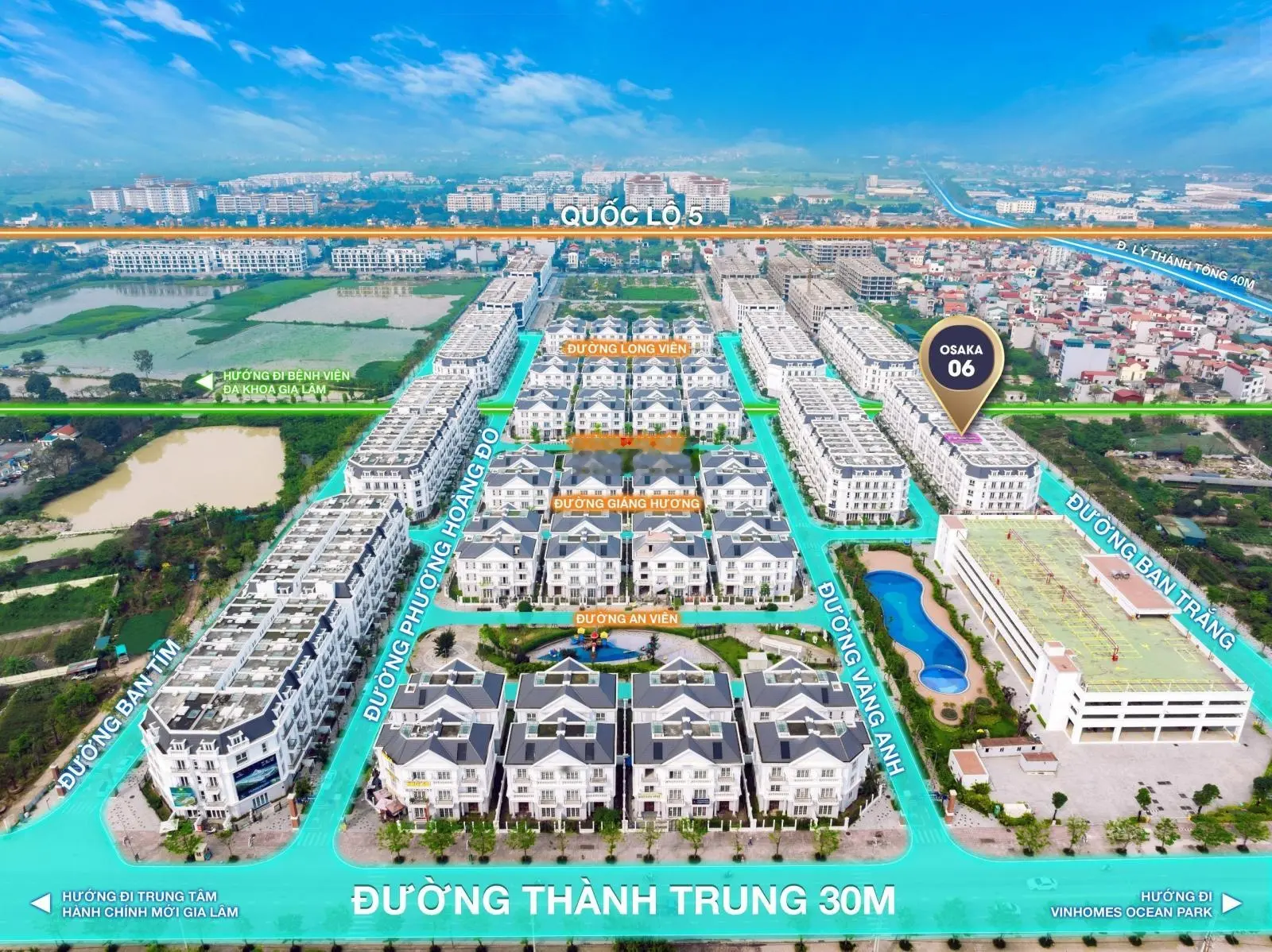 Bán gấp căn góc: Diện tích 97m2 MT: 9m xây 4T. Dự án Euro đường Thành Trung Trâu Quỳ Gia Lâm