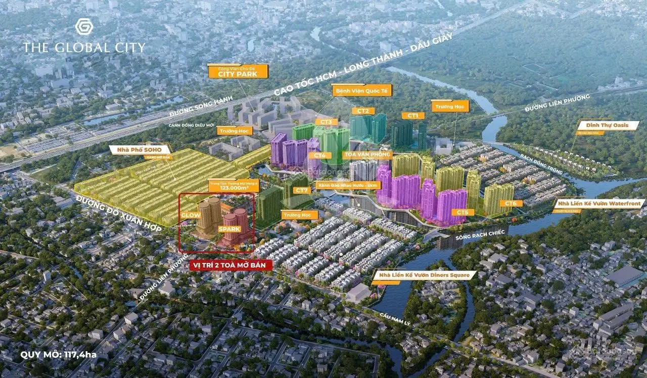 Ưu Đãi CK Đến 16% Khi Booking Căn Hộ The Global City Q2, Khu Đô Thị Bậc Nhất SG