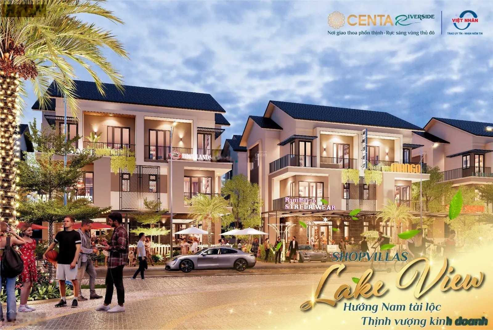 Chỉ 4 tỷ bạn có thể sở hữu căn shopvillas Riverside Zone 2 tại Bắc Ninh. 0889 111 ***