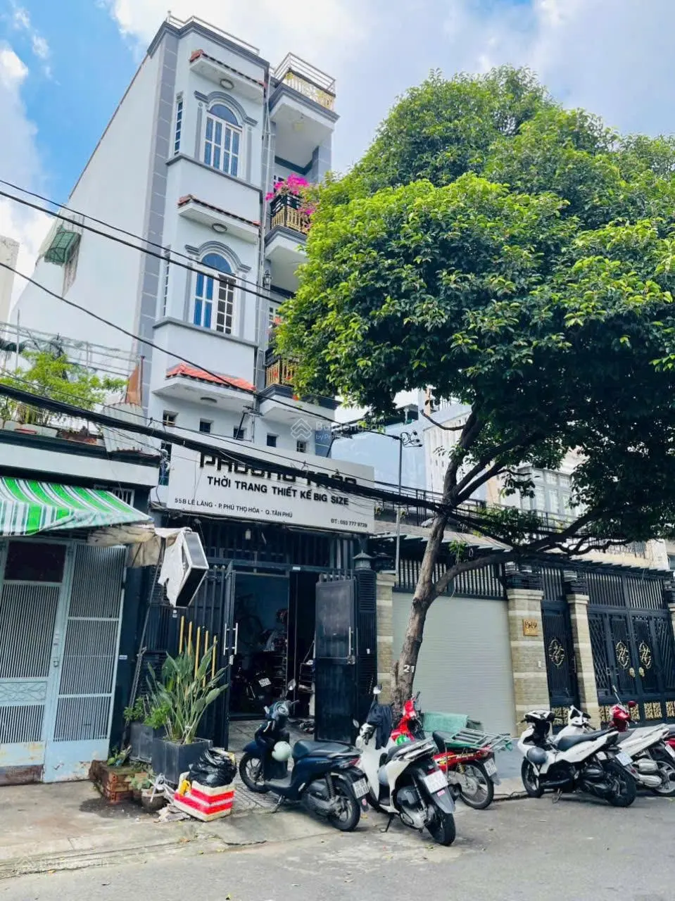 Bán nhà MTKD 2 lầu, Lê Lăng P Phú Thọ Hoà , Q Tân Phú
