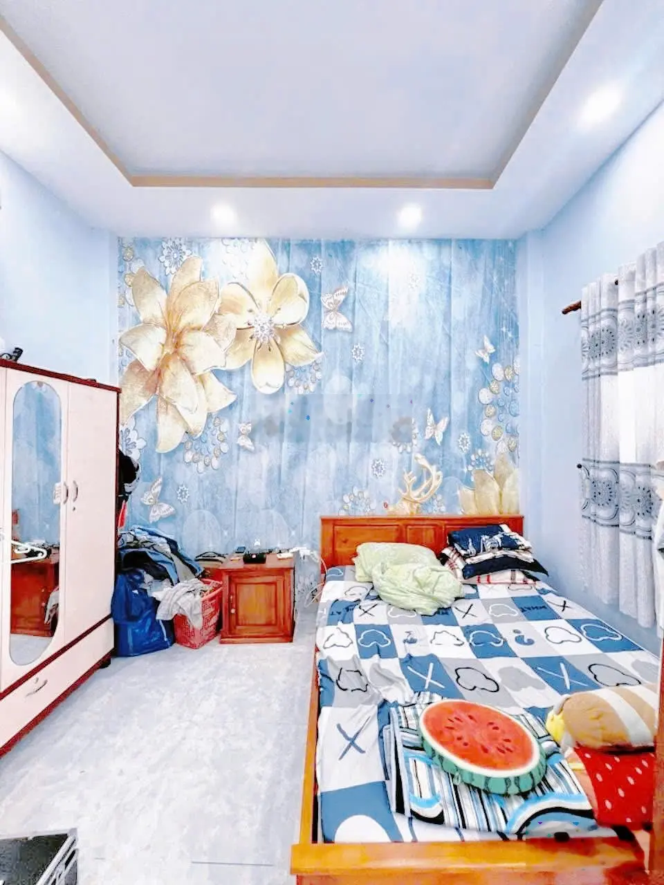Bán nhà Tân Phú 1/ cạnh trường Lê Thánh Tông - Hẻm 5m - 2 tầng - 3 Phòng ngủ - DT: 63m2 - nhỉnh 4tỷ
