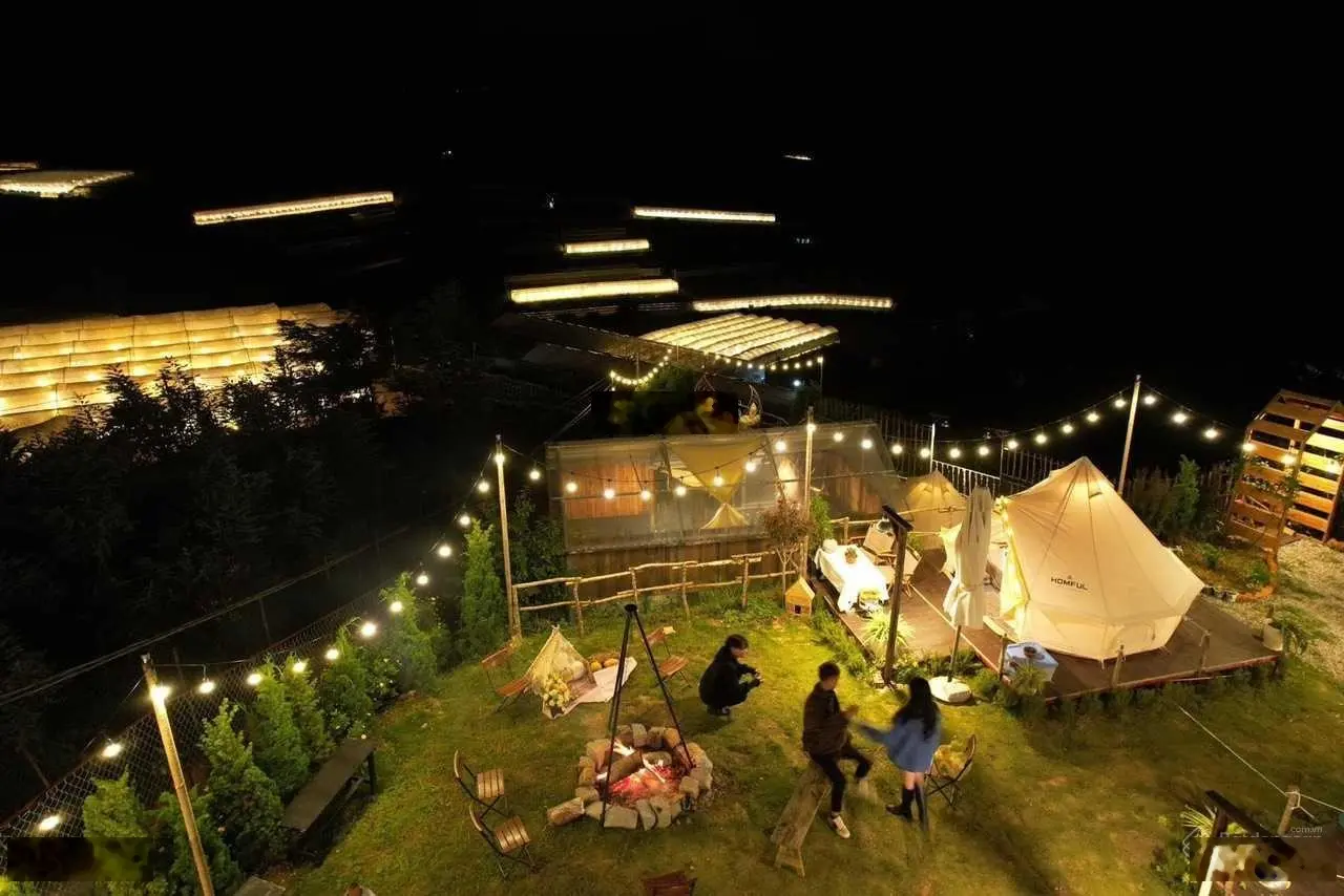 Hot nhất Xuân Thọ, khu Glamping view đèn lồng tại TP Đà Lạt, cạnh Chika farm đang kinh doanh tốt