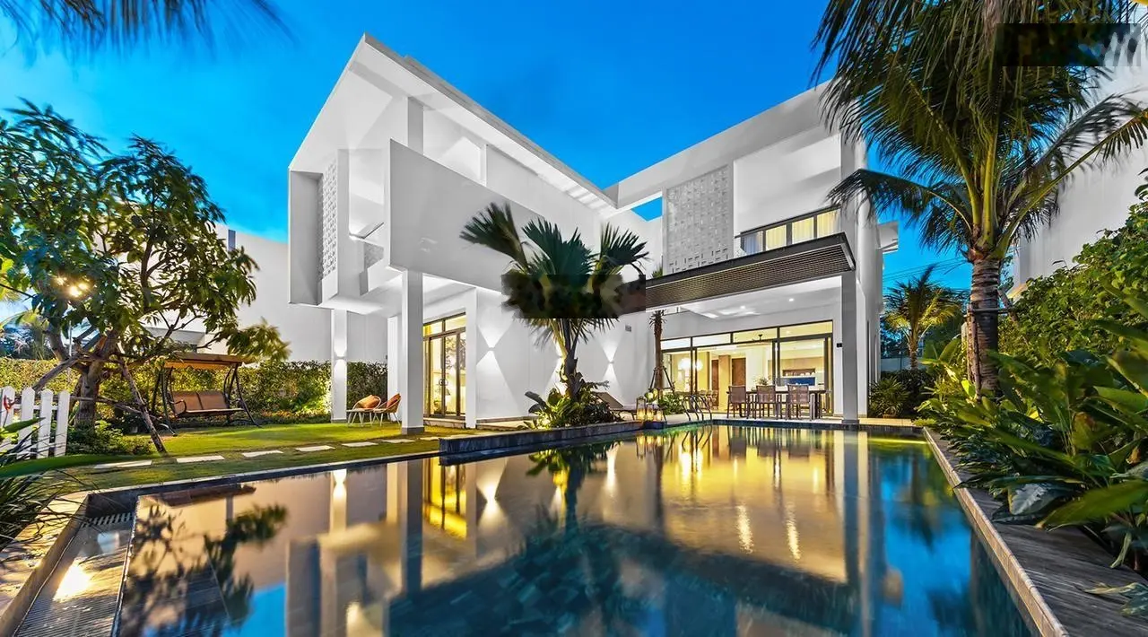 Biệt thự 3PN nghỉ dưỡng kế bên Melia tự do lưu trú tại Hồ Tràm - bàn giao nội thất tiêu chuẩn 5sao