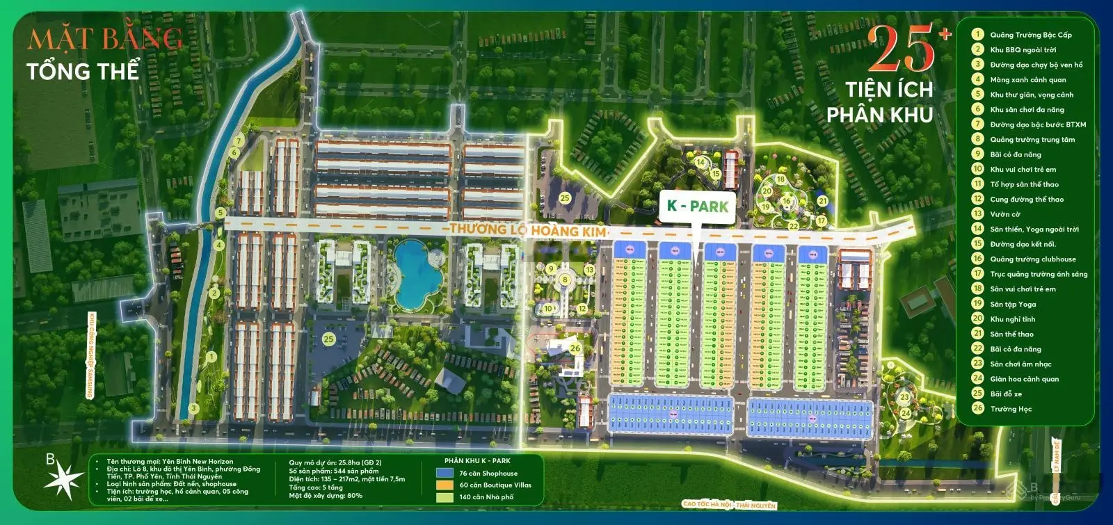 Booking đặt chỗ ưu tiên dự án New Horizon Phổ Yên