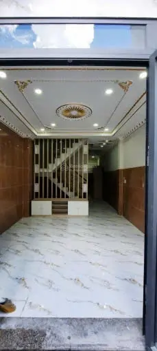 Nhà đẹp mới xây ở đ.an phú tây hưng long, bình chánh. dt 76,5m2 ngang 4,5 1ty530 ra quốc lộ1a 800m