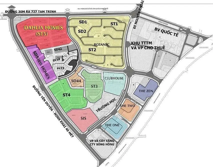 Bán biệt thự Liền Kề Khu đô thị Gamuda Gardens Hoàng Mai 236m2, 3 tầng, mặt tiền 8m. Dân trí cao