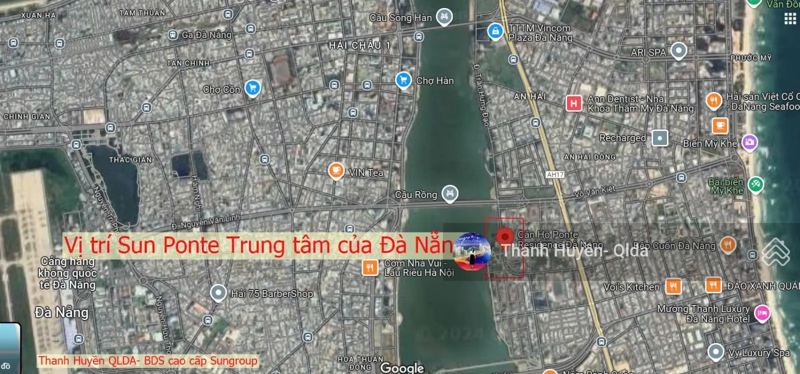 Thanh Huyền - Căn 2PN trực diện view sông còn sót lại duy nhất dự án Sun Ponte hỗ trợ đến 70% GTCH