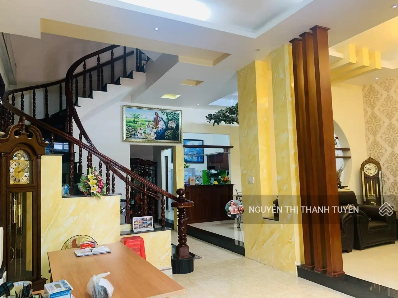Nhà 3 tầng mặt tiền đuờng số 5 xây kiên cố phường Bình Thọ 176m2 ngang 8.85m vuông vức Giá Tốt