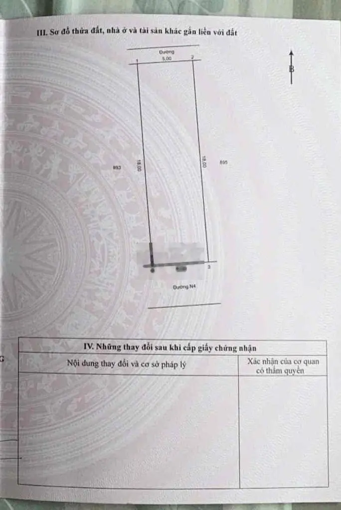 Bán nền 1 tỷ 60 triệu giá rẻ khu tái định cư phường 9, tp vĩnh long