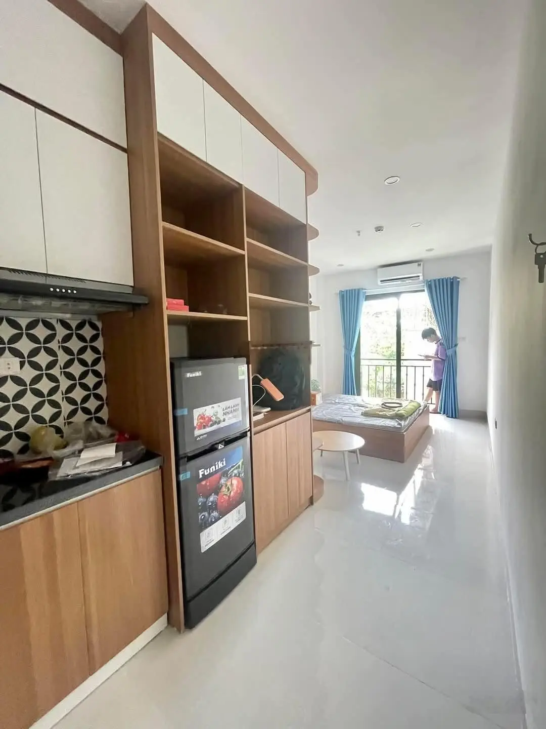 Bán CHCC mini Nguyễn Đức Cảnh, HM, mặt ngõ, 7 tầng, thang máy, 18 phòng full nội thất DT 100tr/th