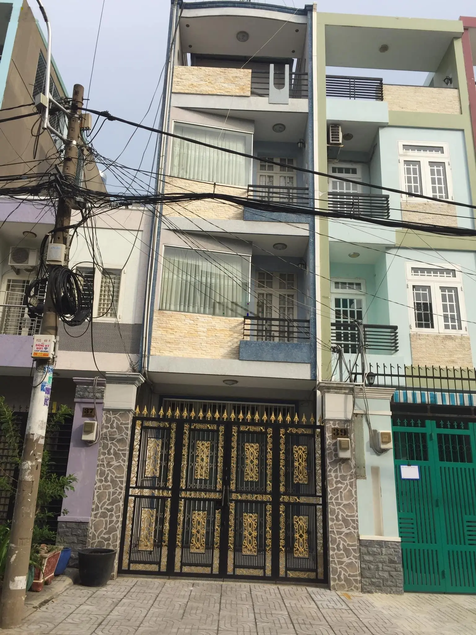 Bán nhà MT đường số 7A, sát công viên, 4 x 20m, 3.5 tấm, giá 11 tỷ. Khu Tên Lửa sát Đường số 7