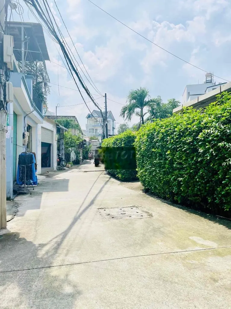 Bán đất, tặng gpxd 4 tầng - hóc môn
