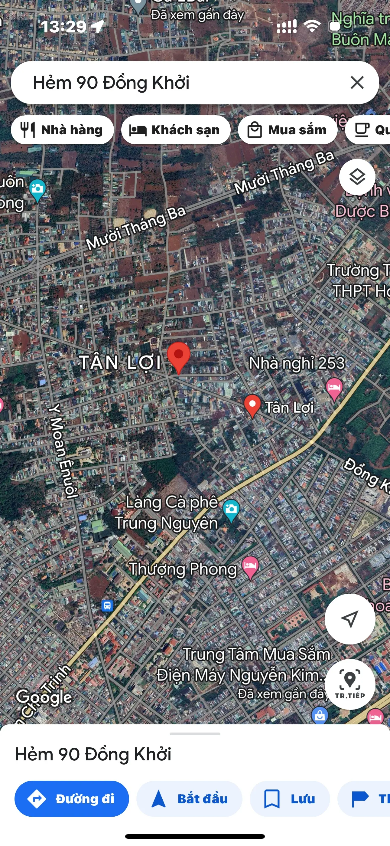 Đất mặt tiền Đỗ Nhuận phường Tân Lợi TP BMT, đường đang thi công mở rộng. 4,9x30 TC 100% chỉ 3,29tỷ