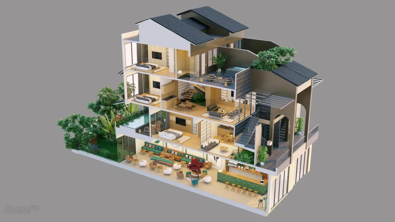 Chỉ cần từ 4.5 tỷ sở hữu biệt thự khoáng nóng Tokyu Retreat. Cam kết thuê lại 40 - 70 triệu/tháng.
