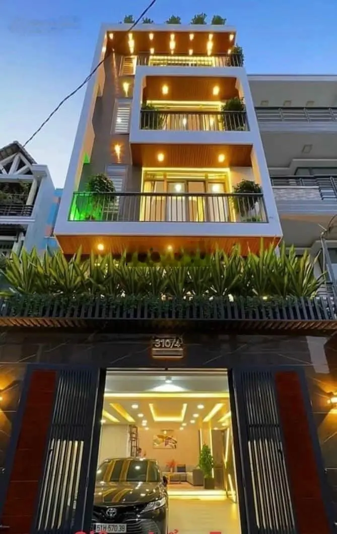 Hàng hiếm ngang 5m 4 tầng full nội thất 5x15.5m cách 30m ra Phạm Văn Chiêu P9 Gò Vấp