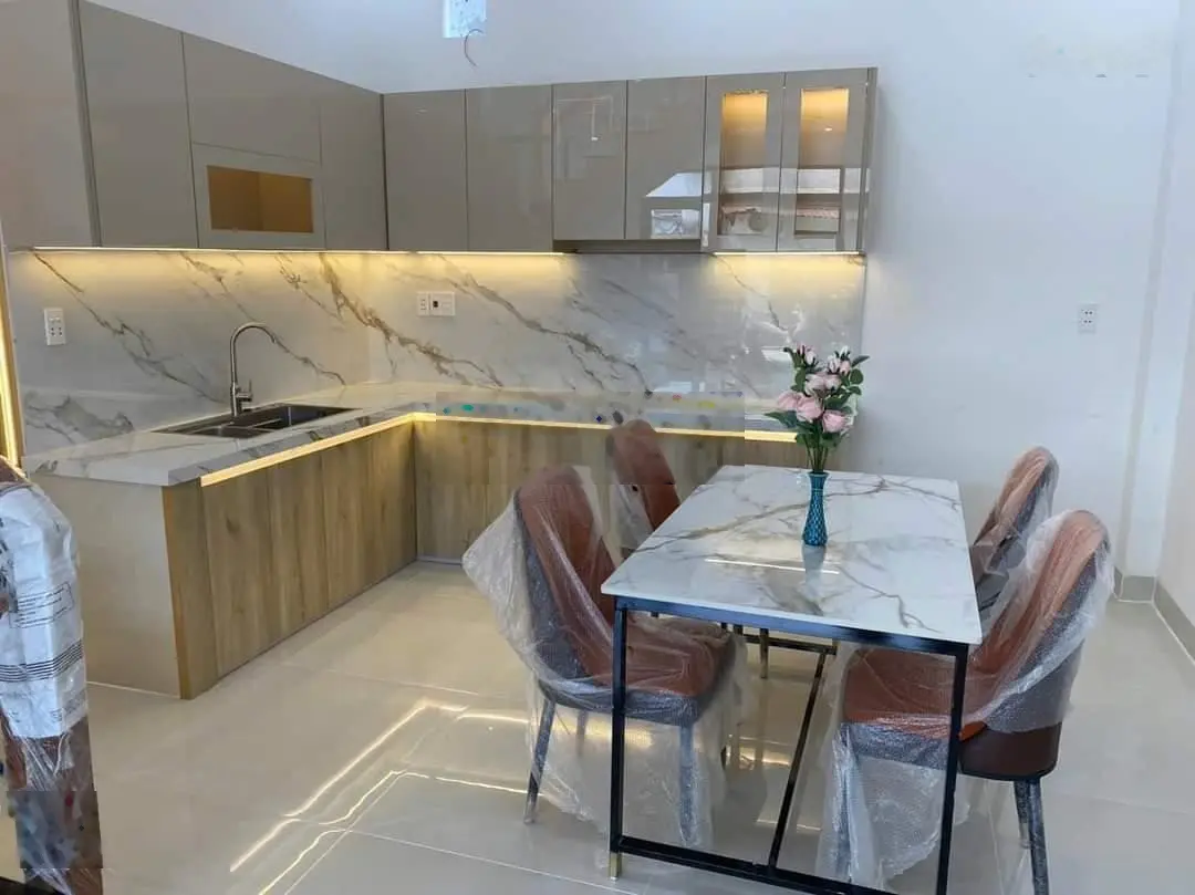 Bán nhà mới xây mặt tiền đường nhựa thông kinh doanh buôn bán thuận giao tp thuận an