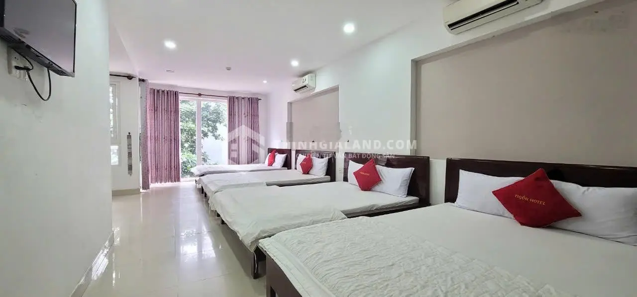 Giảm sốc 5 tỷ. 22 tỷ xuống 17 tỷ sở hữu căn khách sạn 6 tầng, KD thu nhập tốt Bãi Sau Vũng Tàu