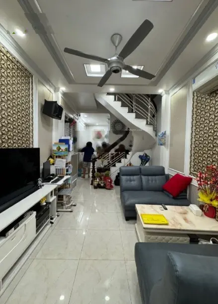 Nhà mới Sổ hồng riêng full thổ cư 38m2 , đường 6m thông, 2phòng 2wc bancol phòng thờ, Chính Chủ!