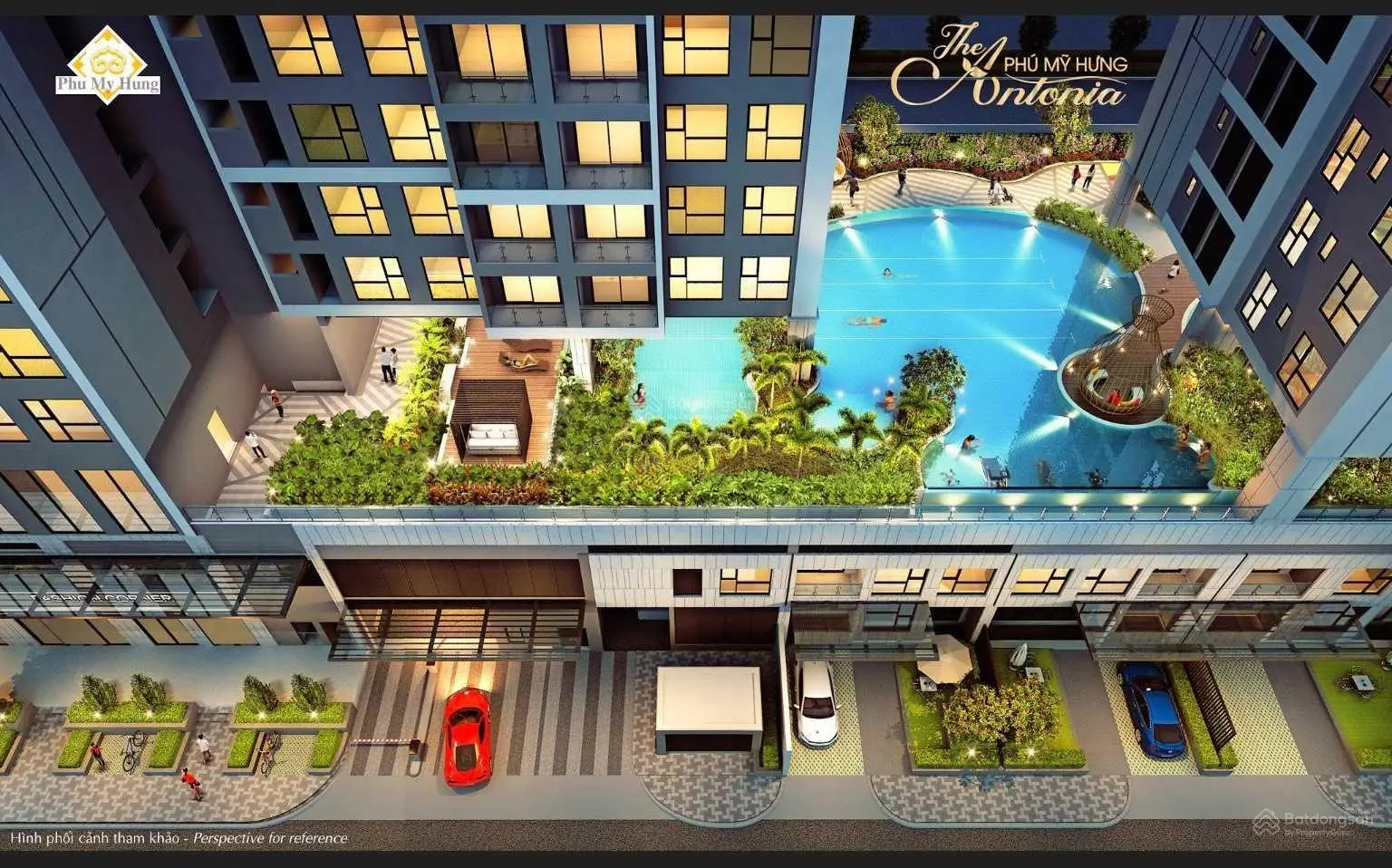 Bán căn The Antonia - PMH 76m2 2PN giá rẻ nhất TT, nhà bàn giao CĐT view sông 0932 026 *** Giang