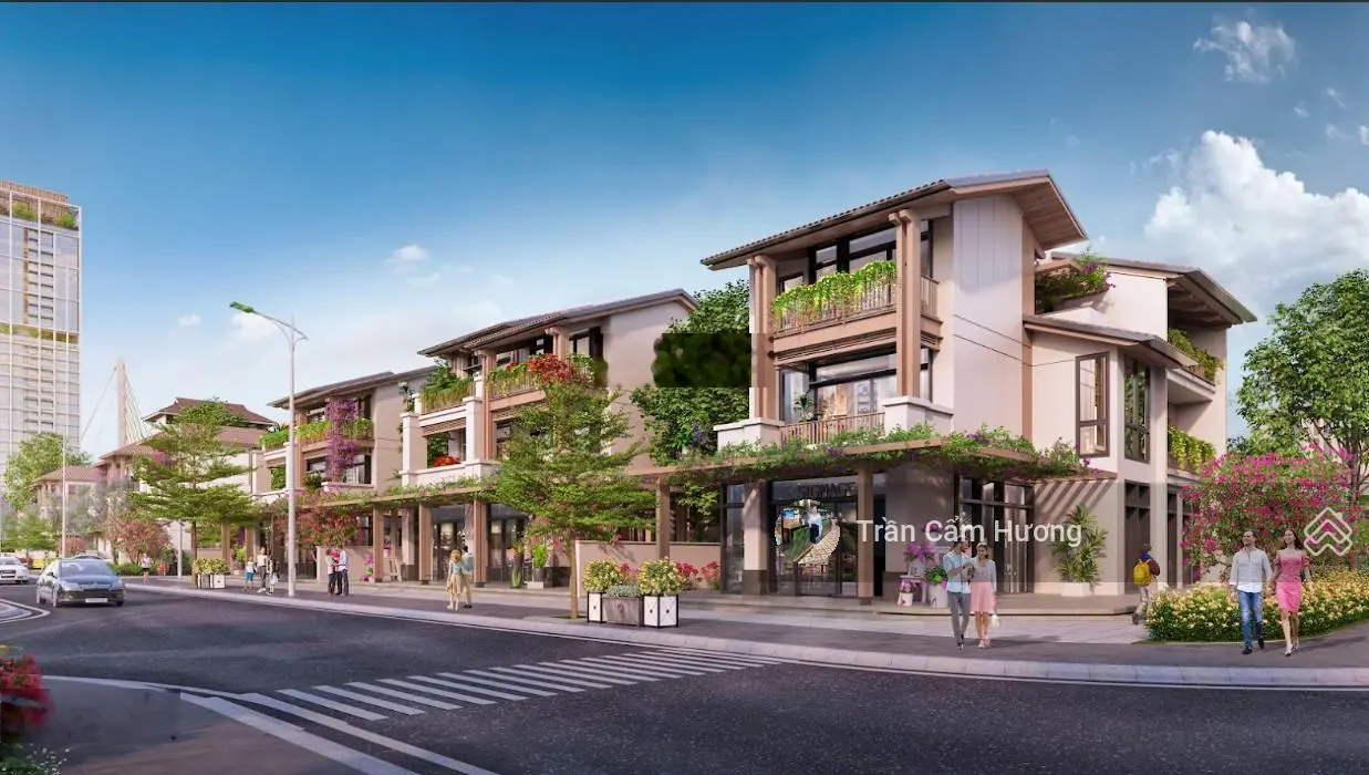 Cẩm Hương - Sun Group mở bán biệt thự liền kề Sun Cosmo ngay cầu Trần Thị Lý (6 tầng, DT 100m2)