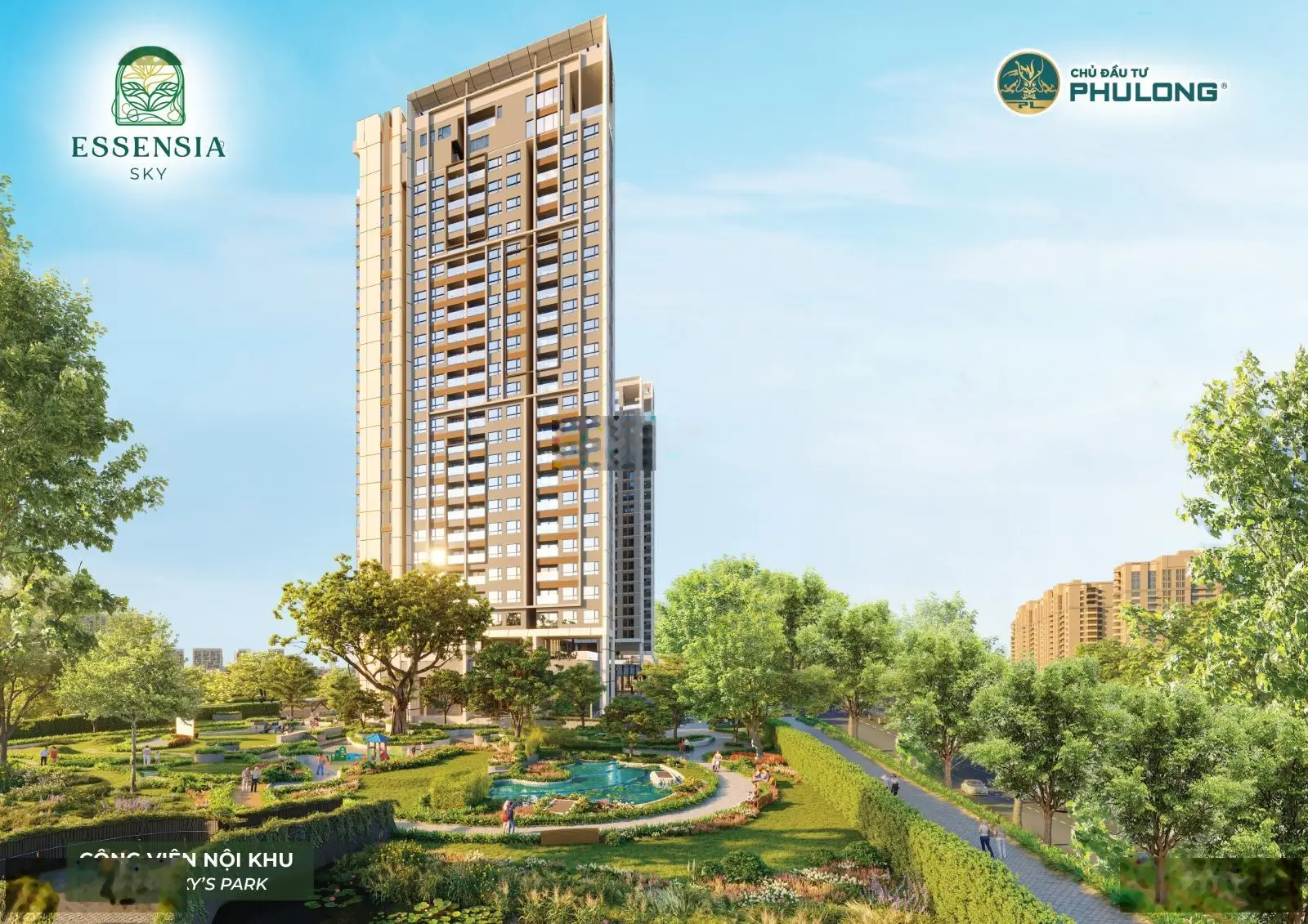 Chủ đầu tư nhận booking căn hộ essensia sky nam sài gòn, pháp lý đầy đủ, giá từ 68tr/m2.