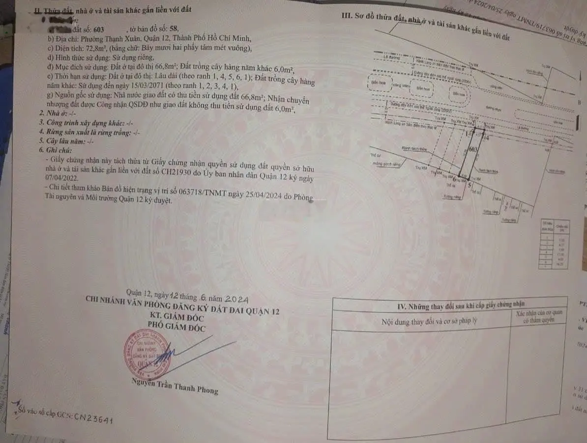 Mở bán 21 nền đất đường 12m ngay Tô Ngọc Vân quận 12 giá chỉ từ 2,8 tỷ