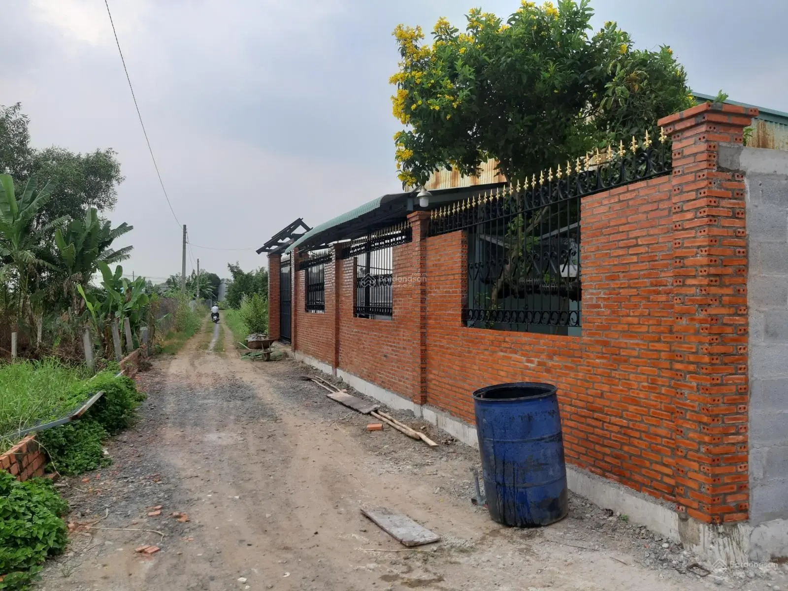 125m2 (8x15m) thị trấn Cần Giuộc, sổ hồng riêng, đường xe hơi, khu dân cư đông đúc giá rẻ hơn 1 tỷ