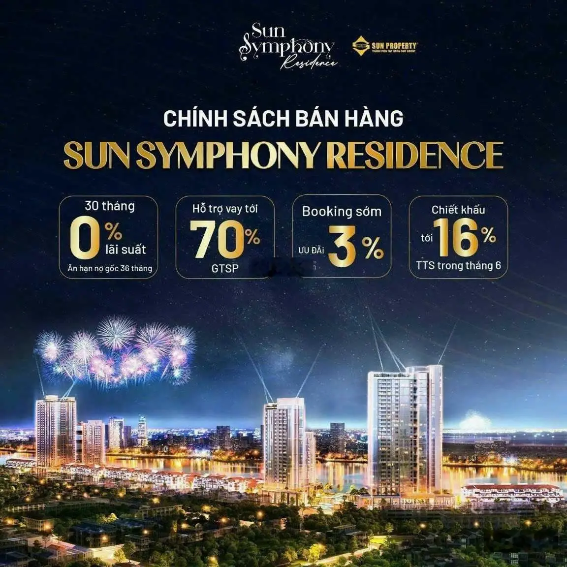 Sun Symphony công bố chính sách ưu đãi và chiết khấu booking sớm thêm 3%, giá tốt nhất tháng 6/2024
