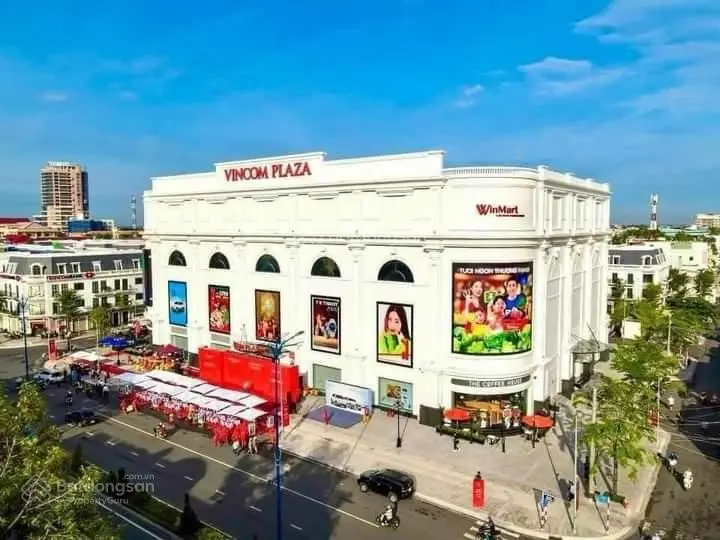 Bán lô đất 100m2 ngang 5m mặt tiền đường N2 khu TTTM Vincom Plaza kinh doanh buôn bán vip
