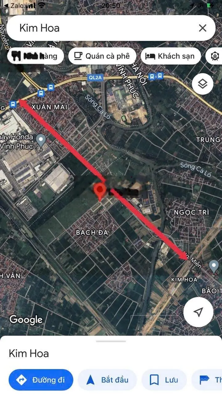 Đất đấu giá Khu Bạch Đa, Kim Hoa, mặt đường đôi Ngô Miễn, 79.73m2, 187m2, căn góc giá cực hấp dẫn!