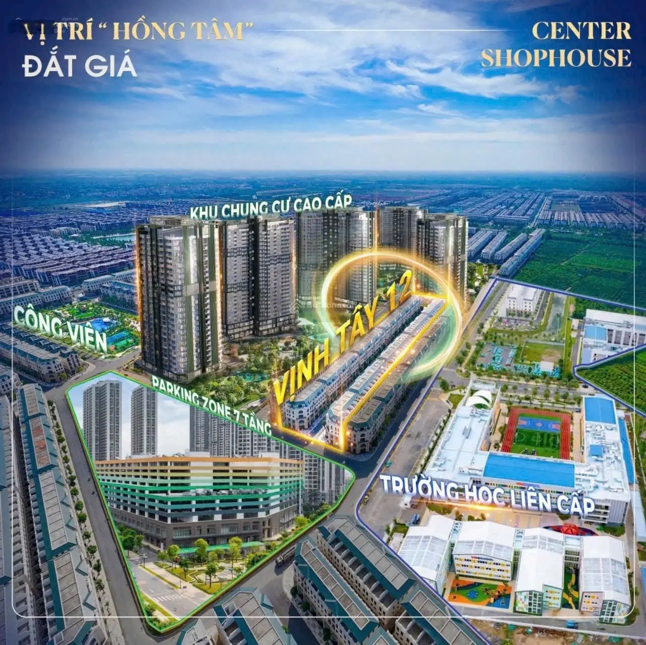 Vịnh Tây Vinhomes Ocean Park 3 đối diện 10 toà chung cư, giá chỉ 9 tỷ chiết khấu cao