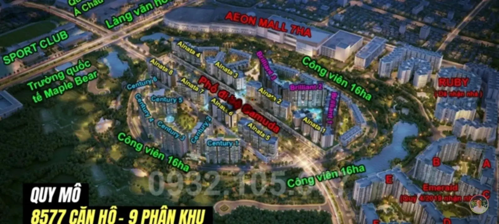 Bán căn hộ 3PN Celadon City sân bay 120m2 giá 7.3 tỷ .xe oto vài tận cửa Lh 0394 000 ***