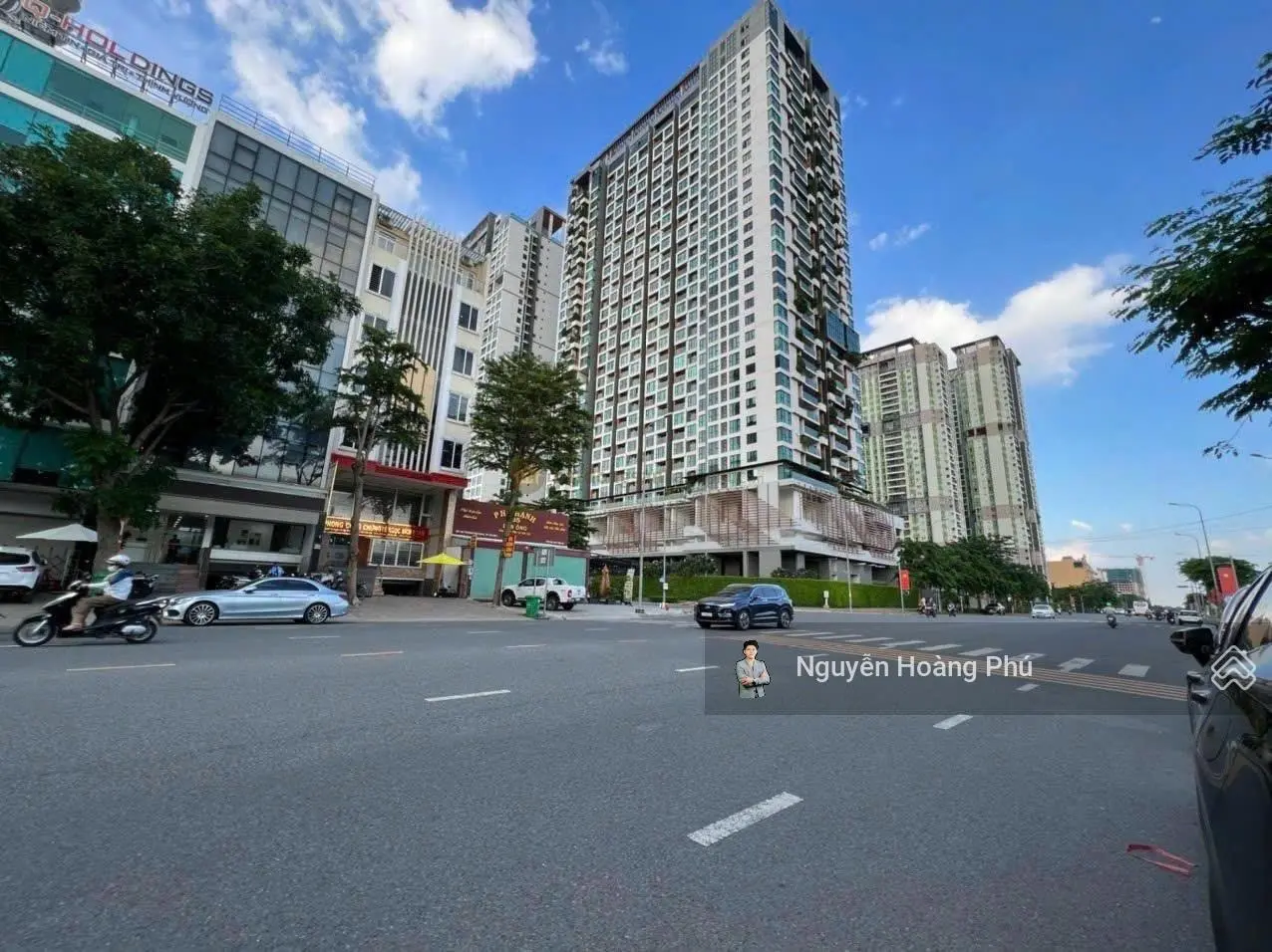 Bán nhà Hầm 7 lầu Mặt tiền Trương Văn Bang P.thạnh mỹ Lợi Q2 DT 8 x 20M DT sàn 1000m2 thuê 150tr