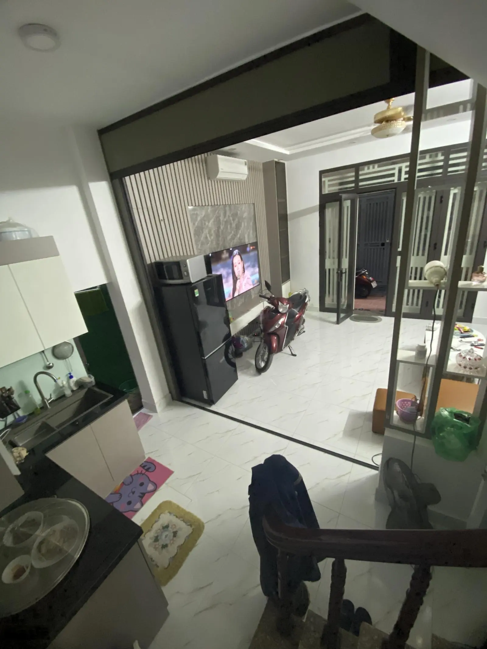 Bán nhà gần cầu mai động 34m 5 tầng ngõ rộng full nội thất về ở ngay lh 0961 579 ***