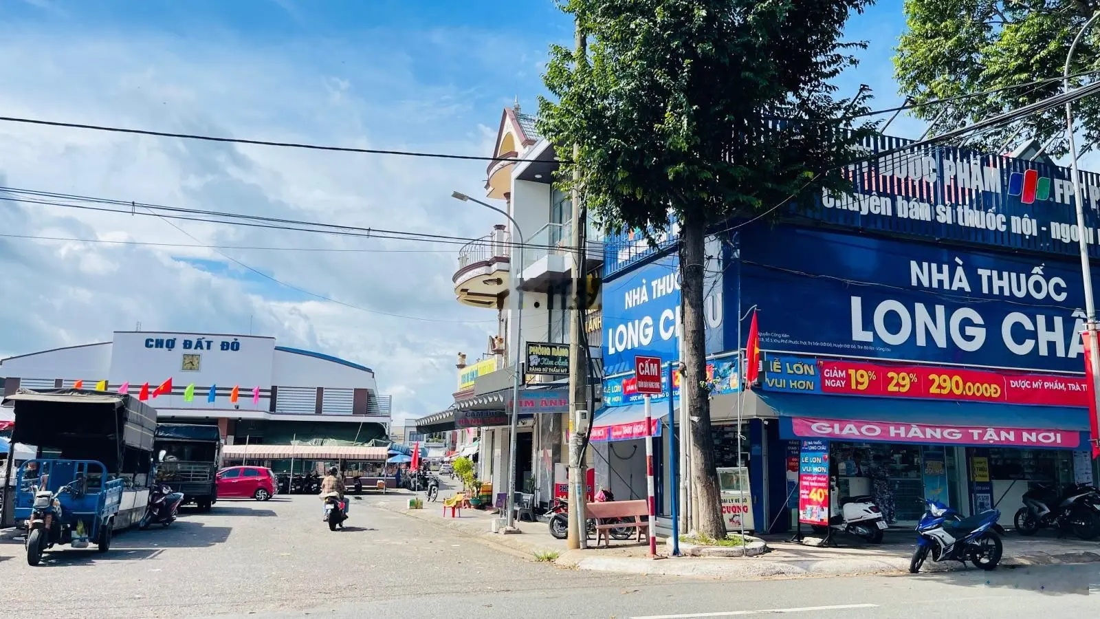 BÁN ĐẤT TRUNG TÂM THỊ TRẤN ĐẤTĐỎ BÀ RỊA VŨNG TÀU DT232m