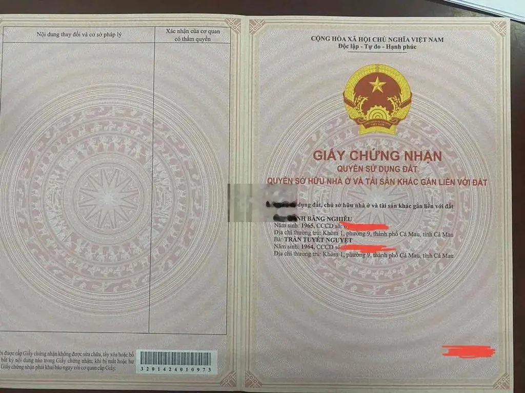 Cần bán đất đường Nguyễn Ngọc Cung, P8, Tp Cà Mau. full thổ cư